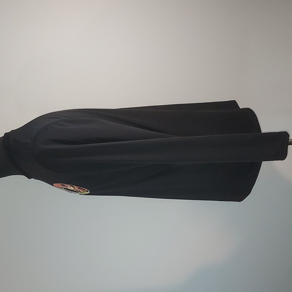 Justice League Unlimited DC Comics Black Long Sleeve Hero Shirt Size Large - Picture 3 of 6